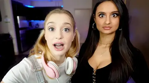 Anastasia Knight and Eliza Ibarra want to have a three-way