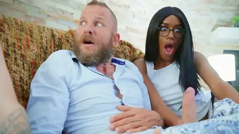 Surprise for the black female in the shape of a BWC