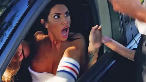 The cop shows his spunk-pump two a couple of lesbos