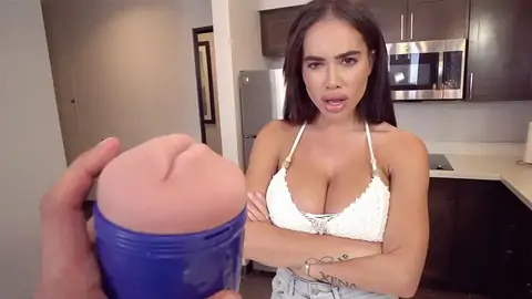 Dark-haired MILF is giving a fellate off and gets a jism-shot