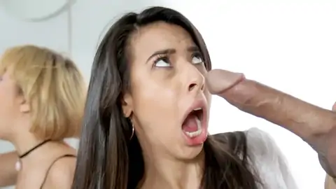 Dark-hued-haired and a light-haired are sharing rock-hard-ons in a four way