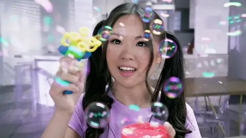 Asian teenage Lulu Chu is getting facefucked by a BWC